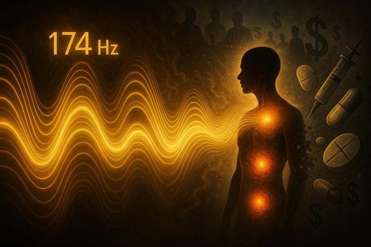 Why Big Pharma Doesn't Want You to Know About 174Hz (The Frequency That Eliminates Pain)