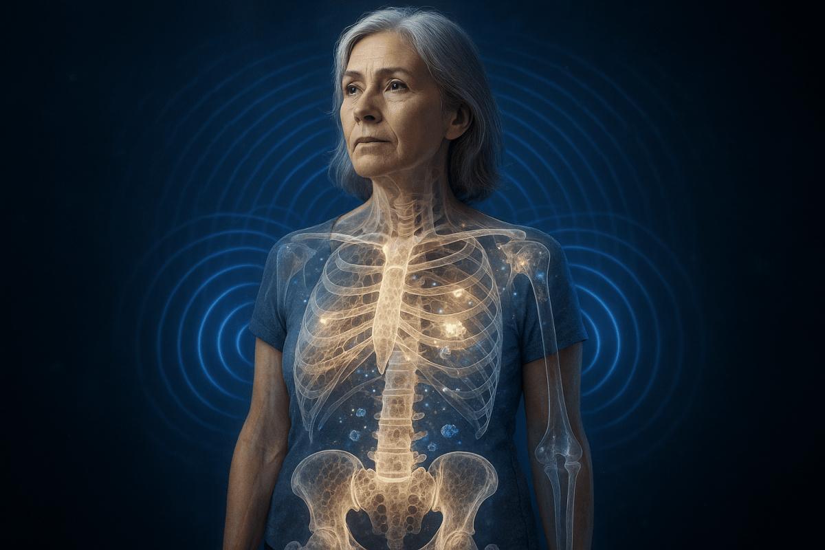 The 75Hz 'Bone-Builder': The Post-Menopause Protocol That Rebuilds Bone Density After 50