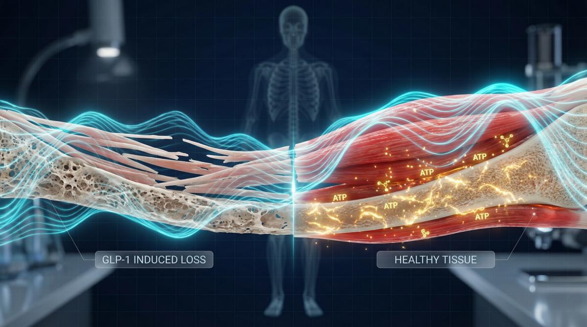 Why Your GLP-1 Weight Loss is Destroying Your Bone Density And the 10Hz Cellular Protocol That Stops It