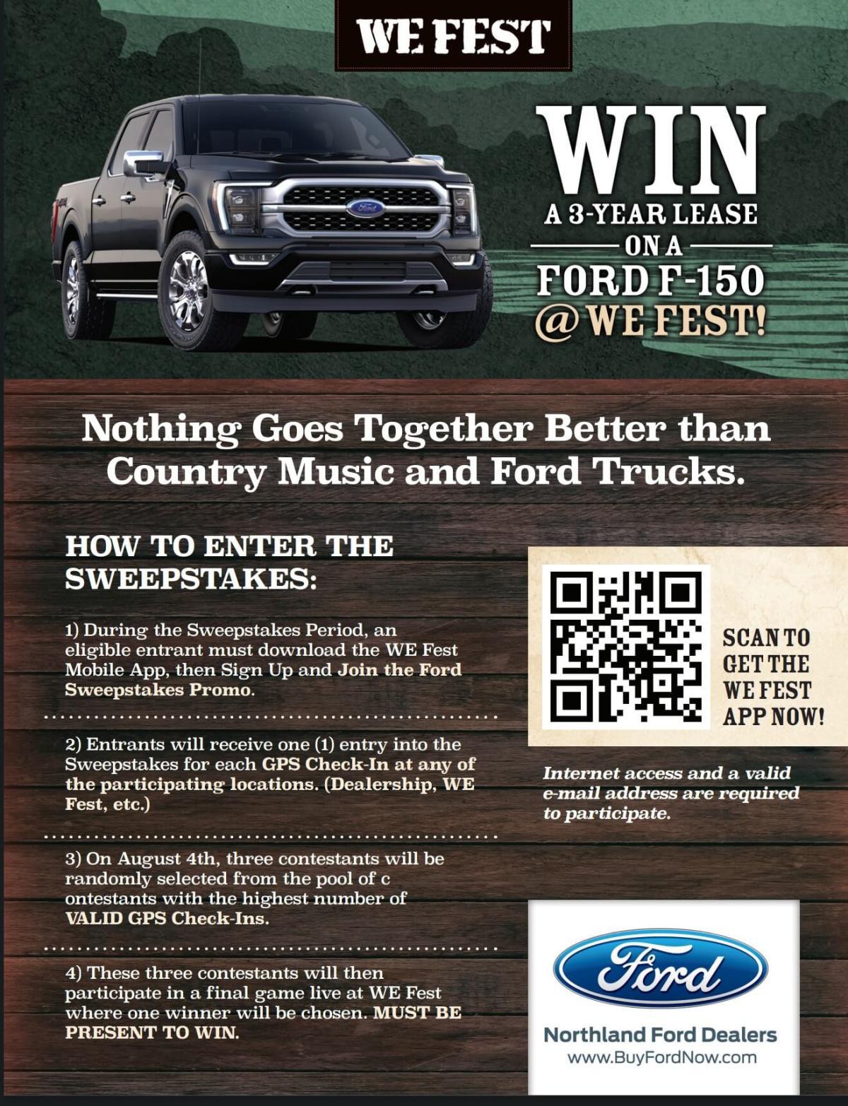 Northland Ford Dealers Contest Details - 2023