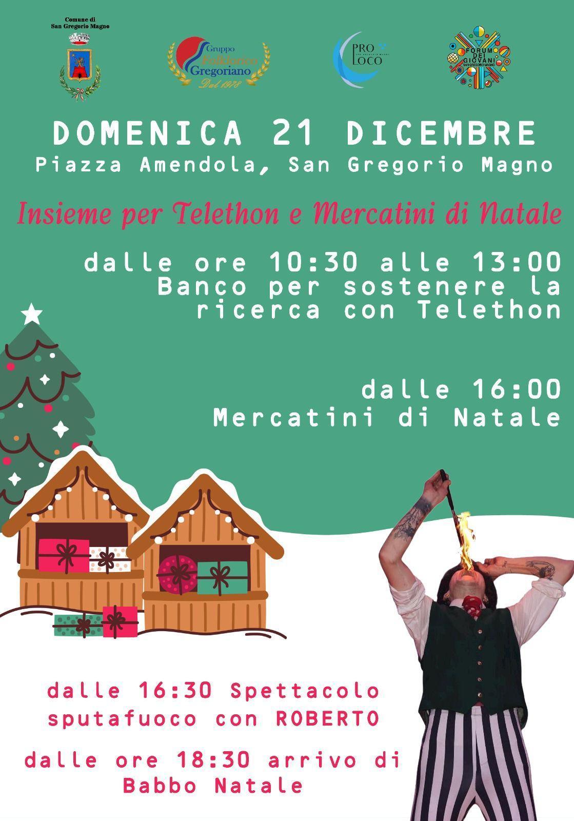 Insieme per Telethon (dalle ore 10.30)