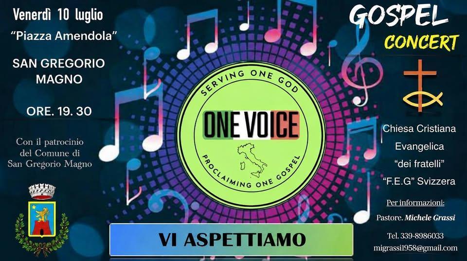 Concerto del Coro Gospel (start h. 19:30) Concerto del Coro Gospel (start h. 19:30)