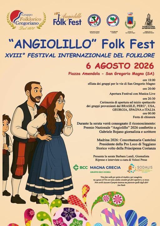 Angiolillo Folk Festival (dalle ore 18:00) Angiolillo Folk Festival (dalle ore 18:00)