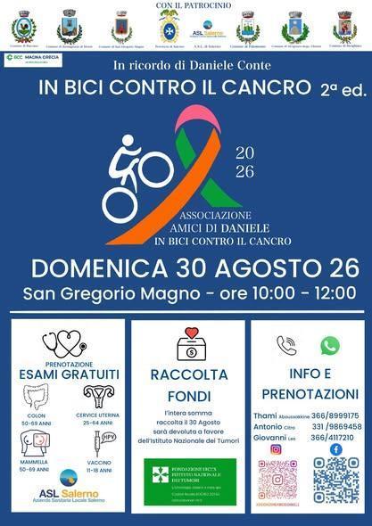 Pedalata per la ricerca contro il cancro (In memoria di Daniele) Pedalata per la ricerca contro il cancro (In memoria di Daniele)