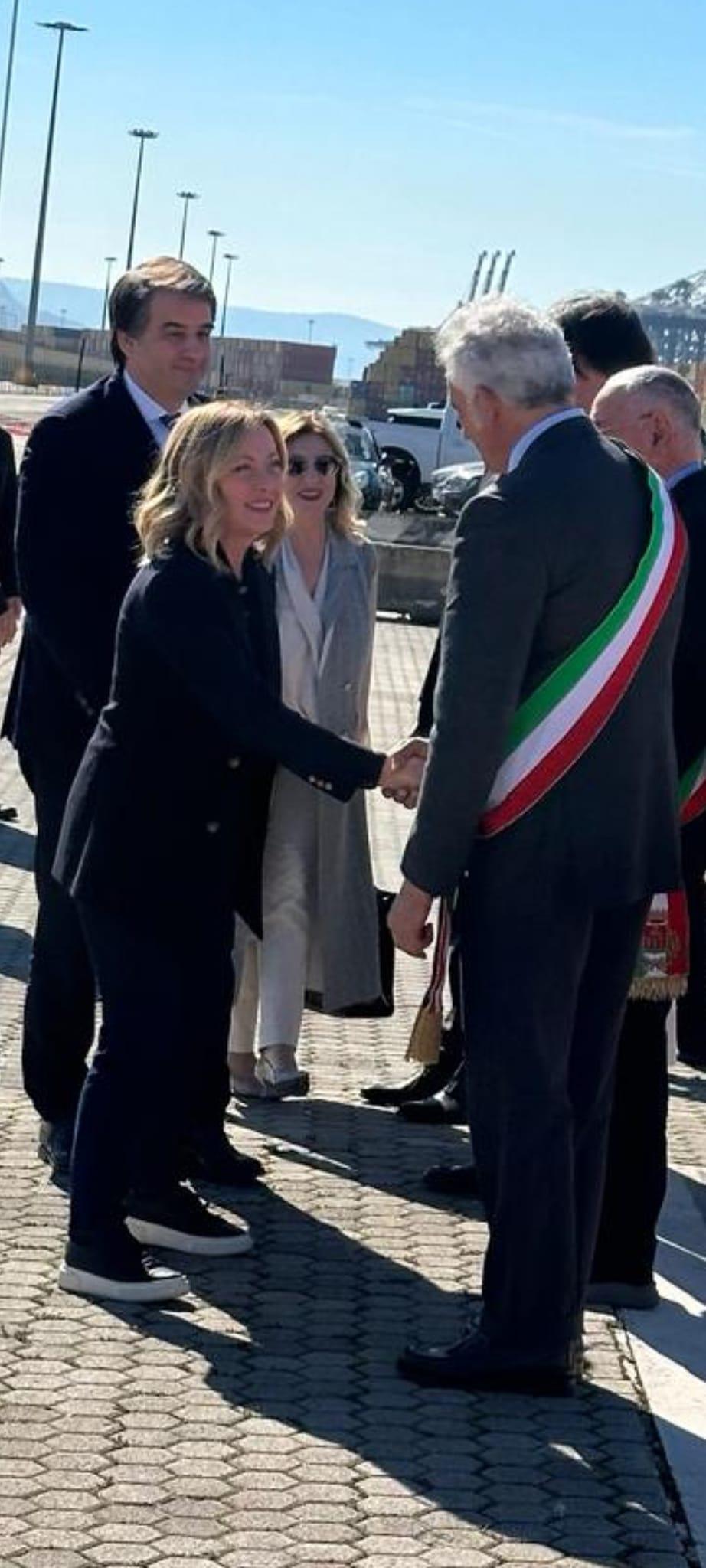 VISITA DEL PREMIER GIORGIA MELONI VISITA DEL PREMIER GIORGIA MELONI