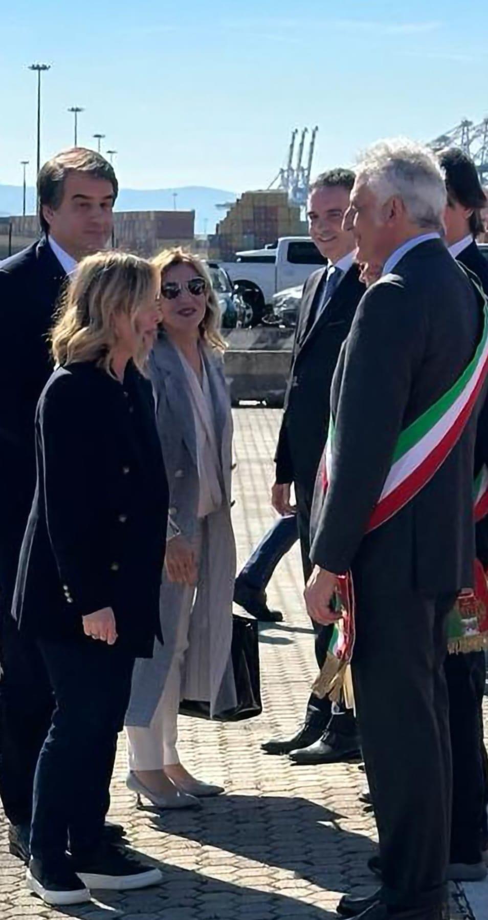 VISITA DEL PREMIER GIORGIA MELONI VISITA DEL PREMIER GIORGIA MELONI