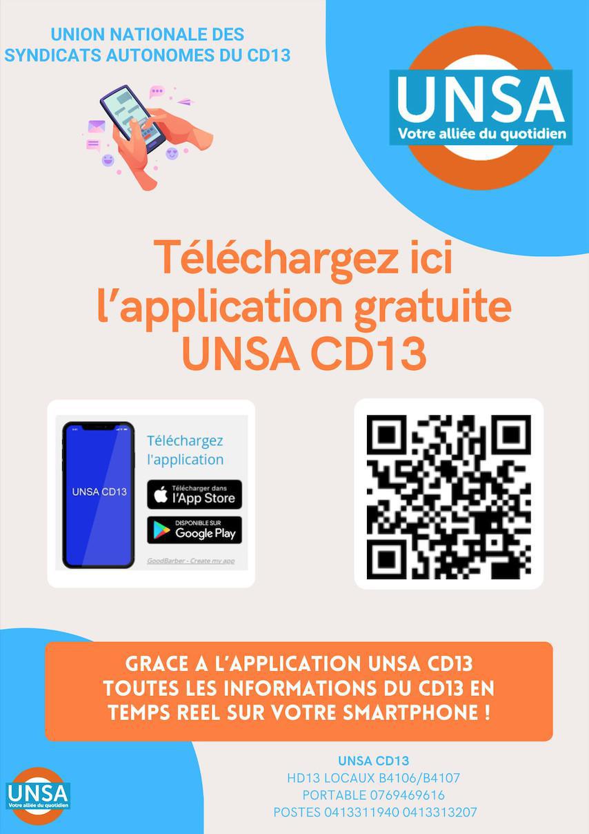 COMMUNICATION ATC 2024 LANCEMENT DE L'APPLICATION UNSA CD13