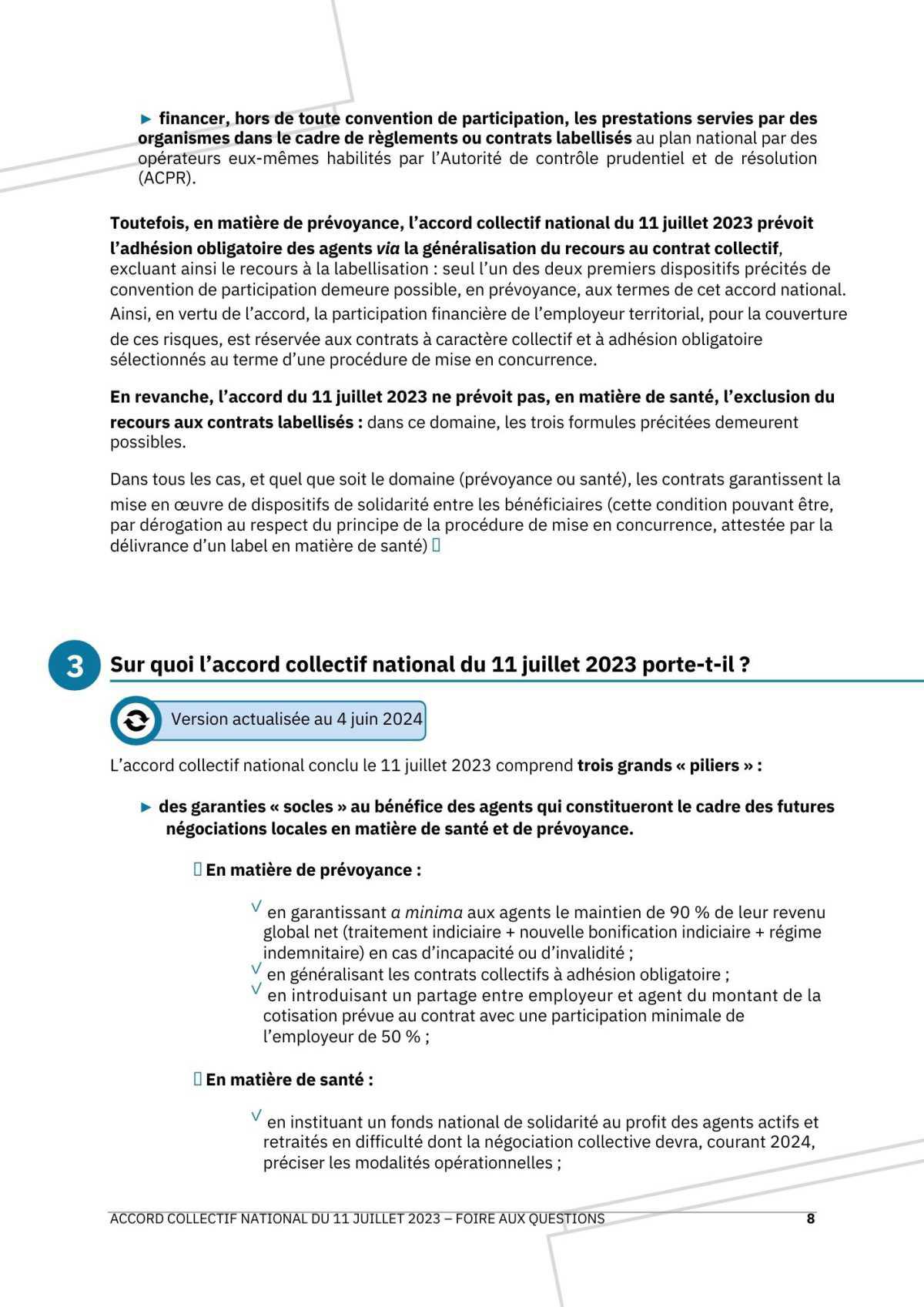 Une foire aux questions sur la réforme de la protection sociale complémentaire / 4 juin 2024