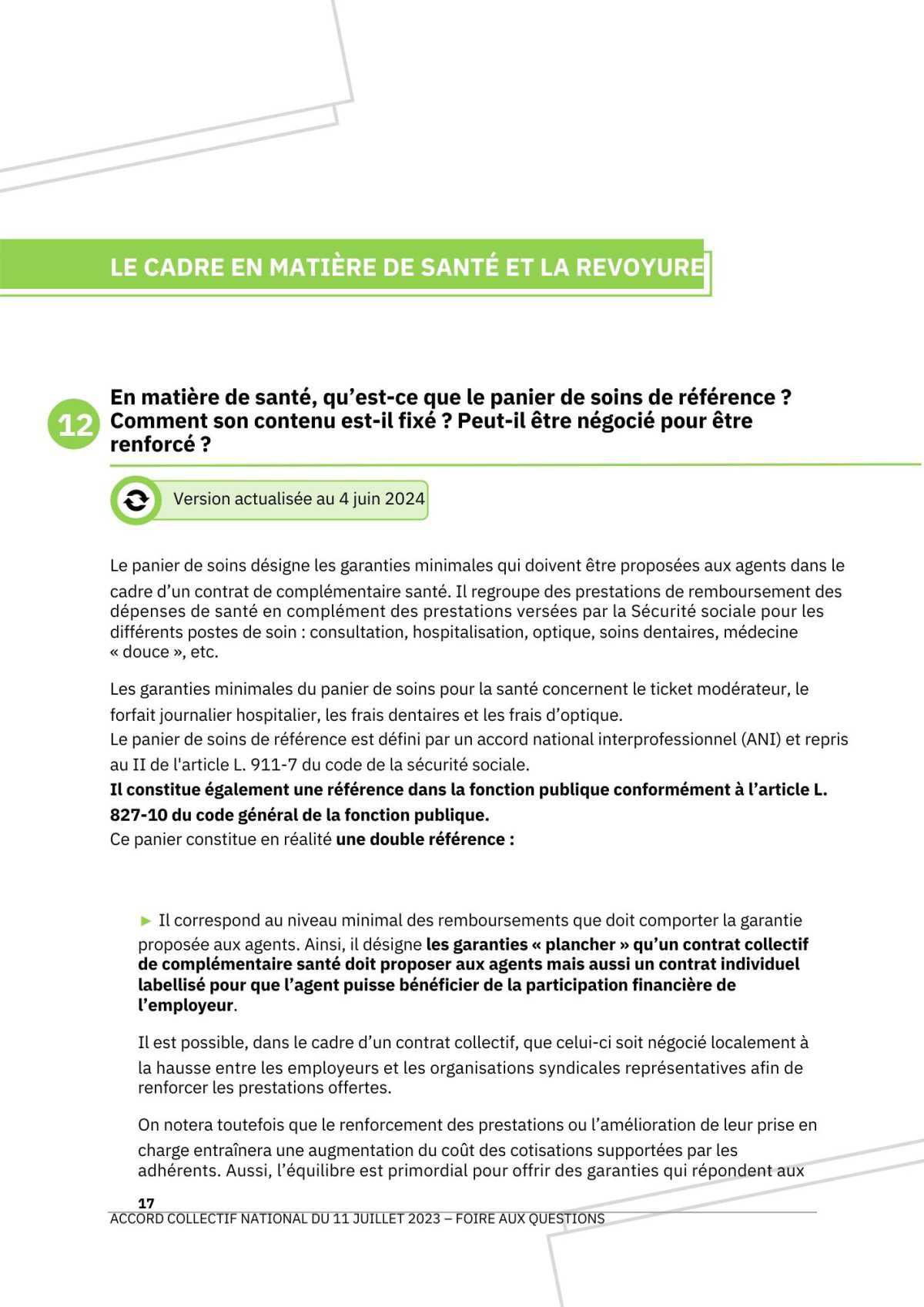 Une foire aux questions sur la réforme de la protection sociale complémentaire / 4 juin 2024