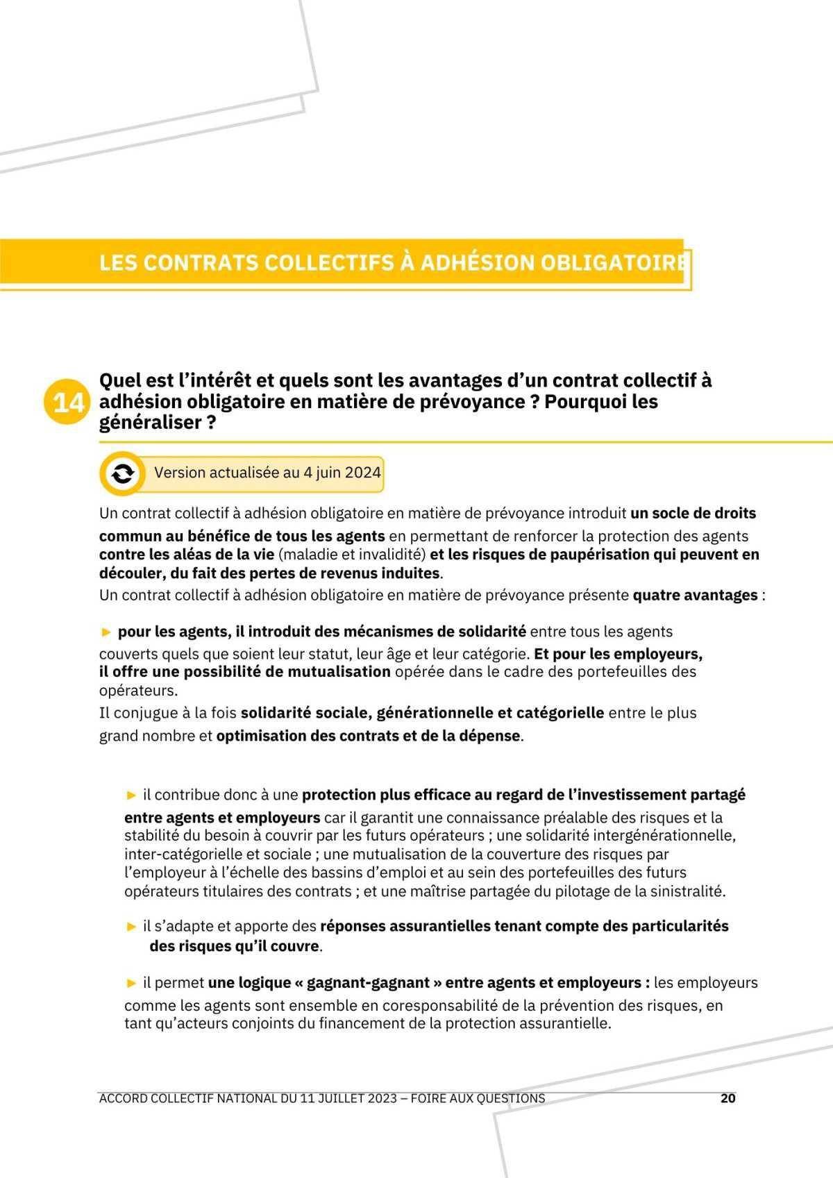 Une foire aux questions sur la réforme de la protection sociale complémentaire / 4 juin 2024