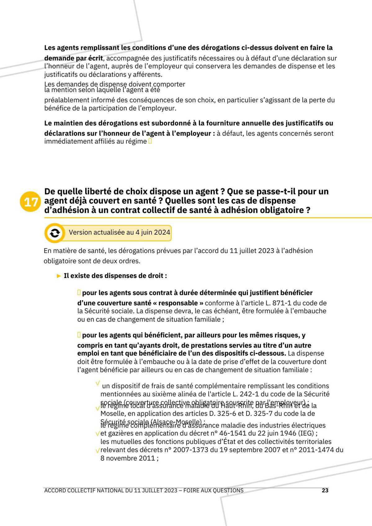 Une foire aux questions sur la réforme de la protection sociale complémentaire / 4 juin 2024