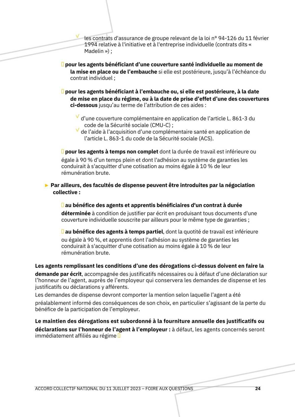 Une foire aux questions sur la réforme de la protection sociale complémentaire / 4 juin 2024