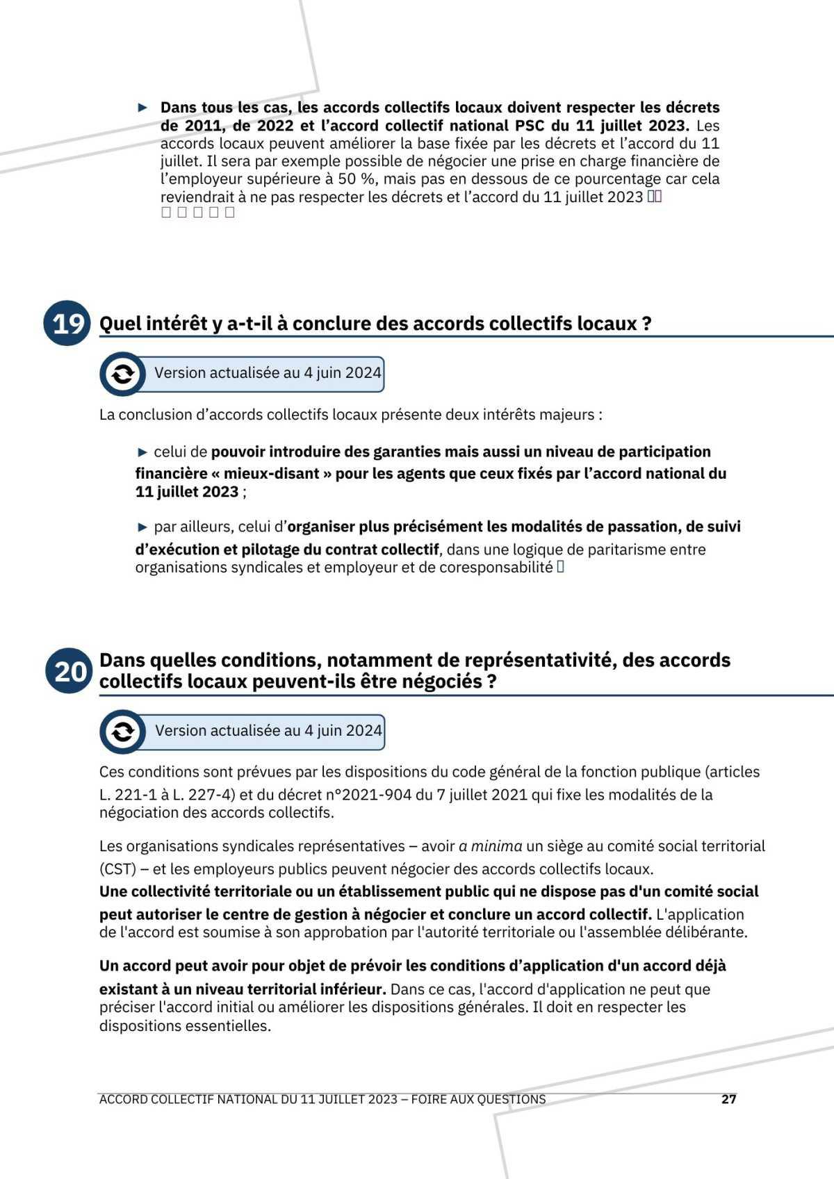 Une foire aux questions sur la réforme de la protection sociale complémentaire / 4 juin 2024