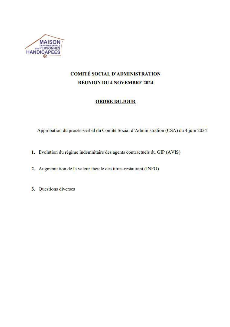 PRE CSA LE 22/10/2024 ET CSA LE 04/11/2024 PRE CSA LE 22/10/2024 ET CSA LE 04/11/2024