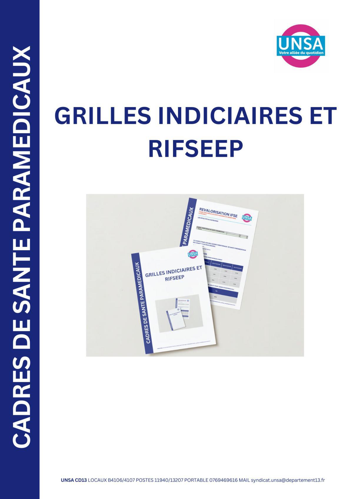 IFSE REVALORISEE / SANITAIRES ET SOCIAUX / CADRES TERRITORIAUX DE SANTE PARAMEDICAUX