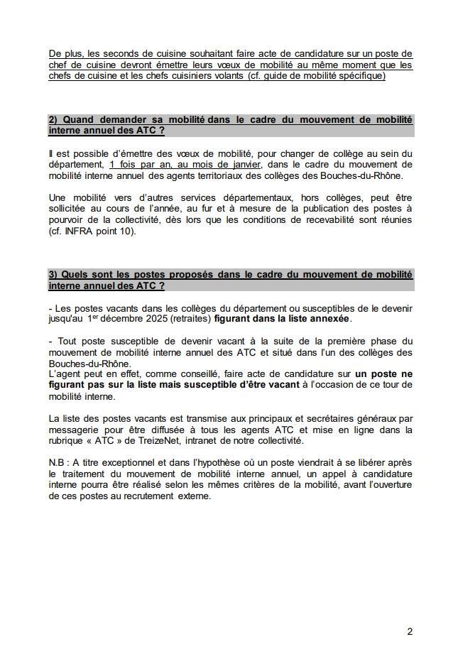 GUIDE D'ORGANISATION DU MOUVEMENT DE MOBILITE INTERNE ANNUEL DES AGENTS TERRITORIAUX DES COLLEGES DES BOUCHES-DU-RHONE POUR L’ANNEE SCOLAIRE 2025-2026