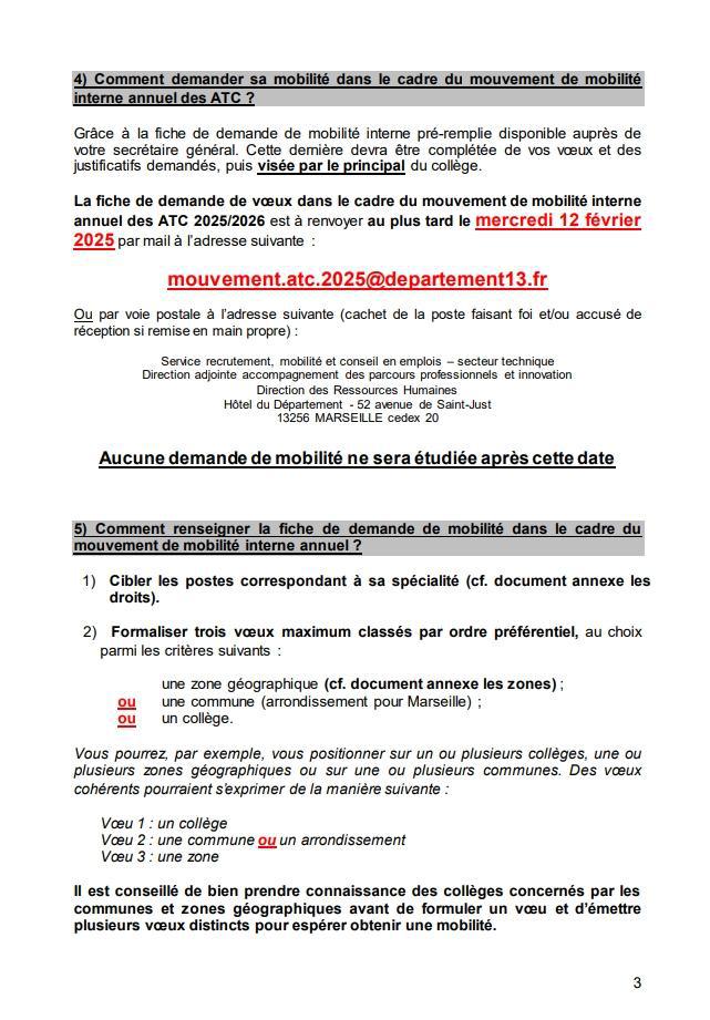 GUIDE D'ORGANISATION DU MOUVEMENT DE MOBILITE INTERNE ANNUEL DES AGENTS TERRITORIAUX DES COLLEGES DES BOUCHES-DU-RHONE POUR L’ANNEE SCOLAIRE 2025-2026