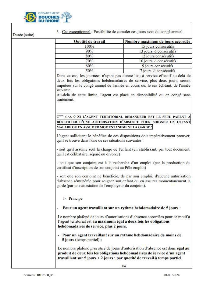 SOIGNER UN ENFANT DE MOINS DE 16 ANS MALADE OU EN ASSURER MOMENTANEMENT LA GARDE