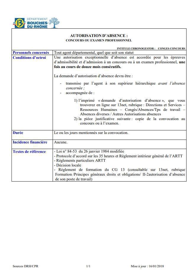 CONCOURS OU EXAMEN PROFESSIONNEL