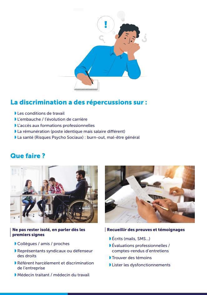 LUTTER CONTRE LES DISCRIMINATIONS AU TRAVAIL "Le guide pratique de l’UNSA"