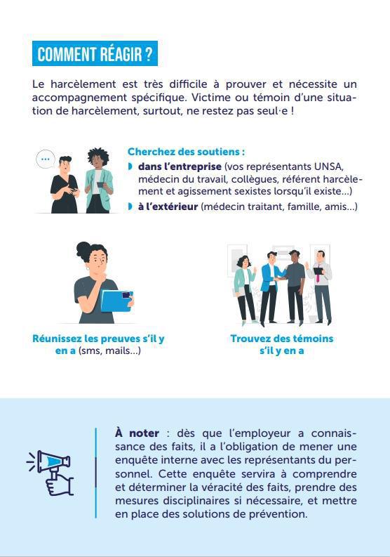 Harcèlement au travail : le guide pratique de l’UNSA