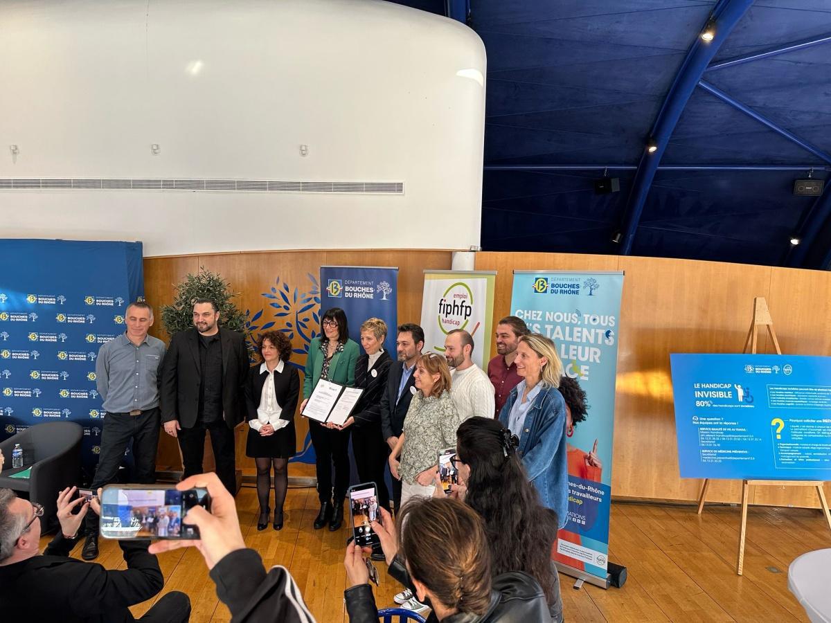 Mercredi 11 mars 2025 / Signature convention FIPHFP-CD13 / 2025-2027