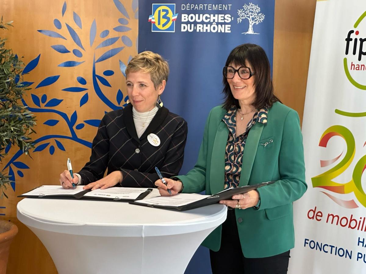 Mercredi 11 mars 2025 / Signature convention FIPHFP-CD13 / 2025-2027