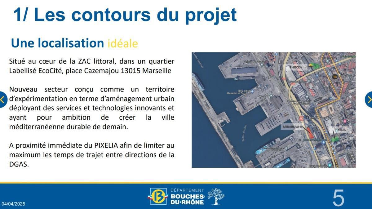 RETOUR SUR LA Délégation F3SCT - « Présentation du projet PHOCEA : relogement des agents de la DPHPBA et de la MDPH » - mercredi 2 avril à 14h30