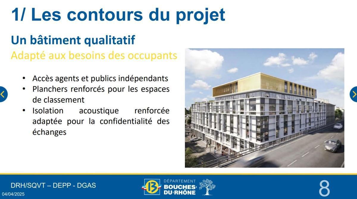 RETOUR SUR LA Délégation F3SCT - « Présentation du projet PHOCEA : relogement des agents de la DPHPBA et de la MDPH » - mercredi 2 avril à 14h30