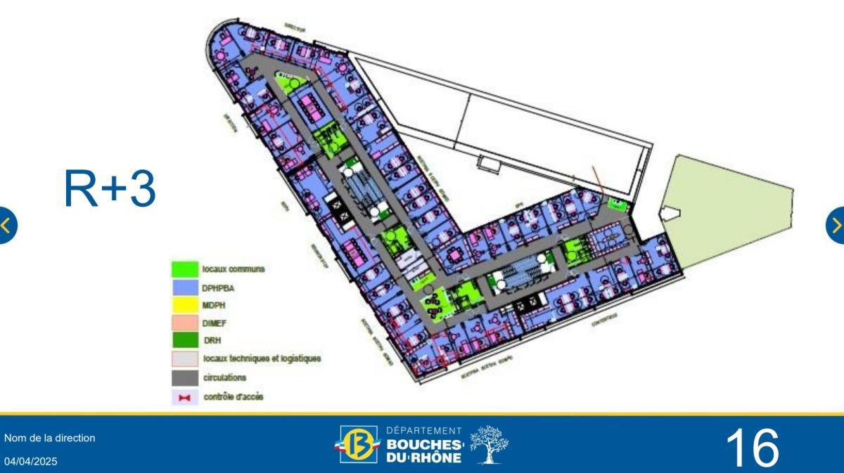 RETOUR SUR LA Délégation F3SCT - « Présentation du projet PHOCEA : relogement des agents de la DPHPBA et de la MDPH » - mercredi 2 avril à 14h30