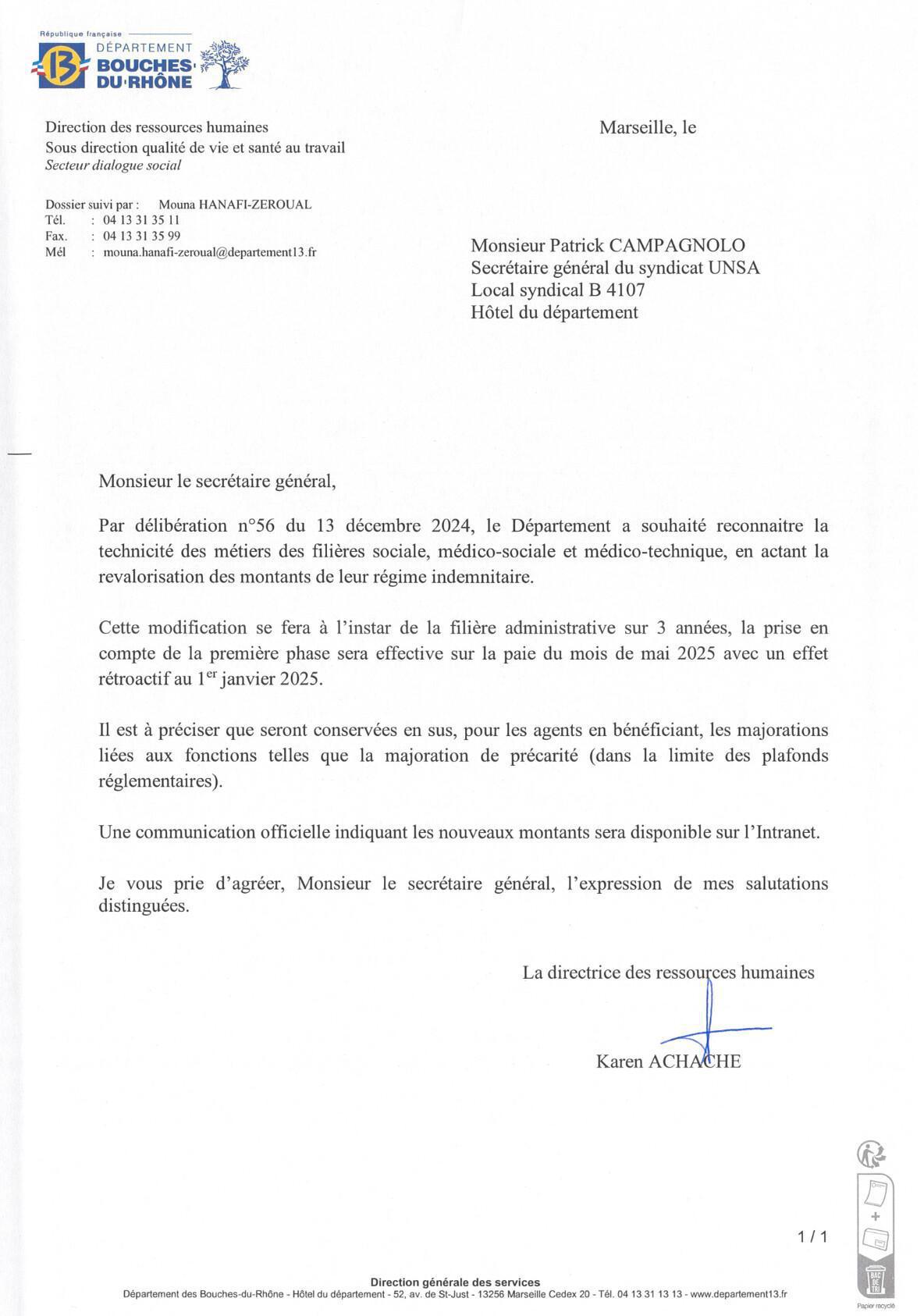 Alignement du régime indemnitaire des catégories A et B des filières : sociale, médico-sociale et médicotechnique