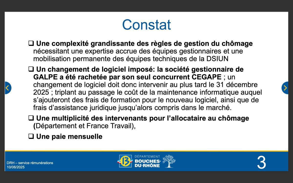 Retour sur la Présentation de la convention France Travail / CD13 Retour sur la Présentation de la convention France Travail / CD13