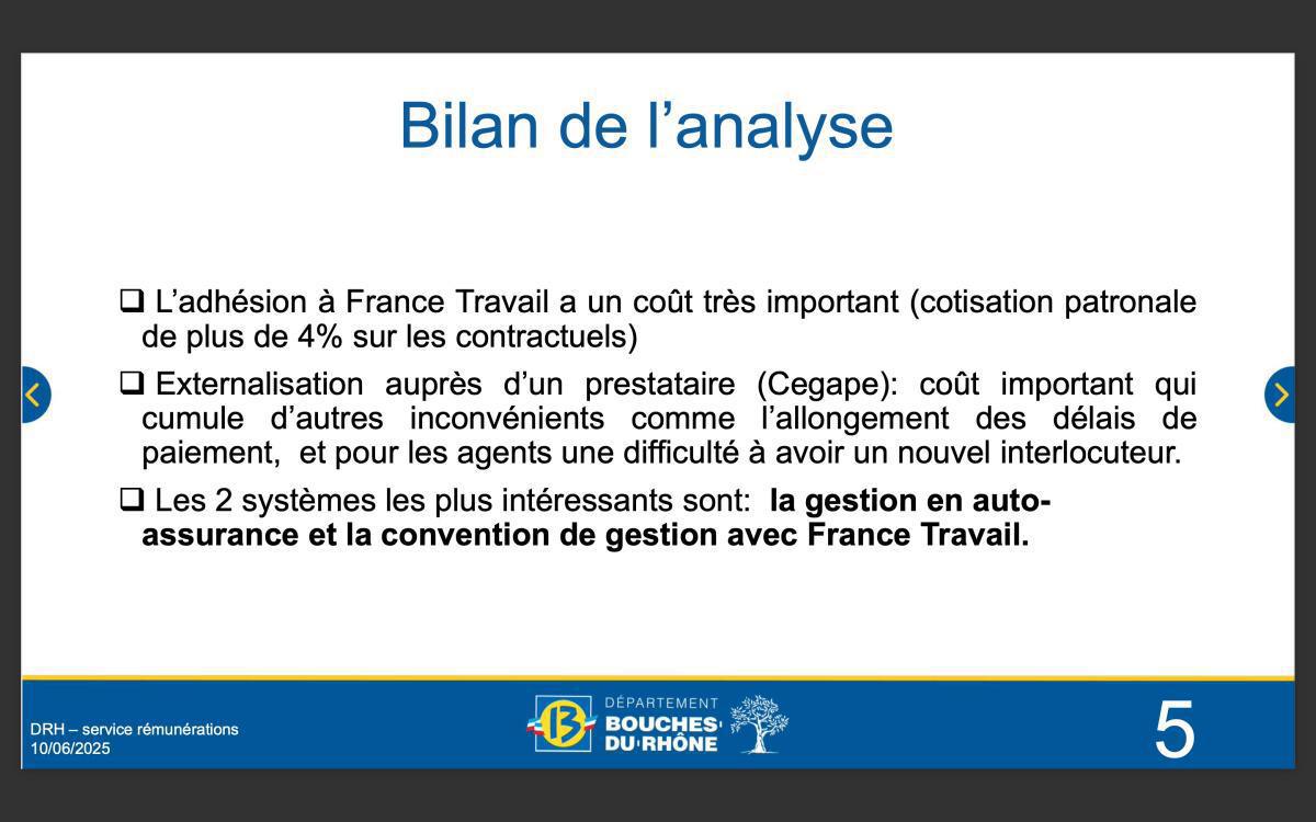 Retour sur la Présentation de la convention France Travail / CD13 Retour sur la Présentation de la convention France Travail / CD13