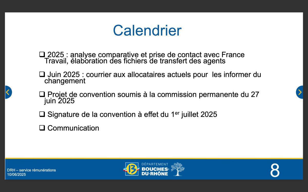 Retour sur la Présentation de la convention France Travail / CD13 Retour sur la Présentation de la convention France Travail / CD13