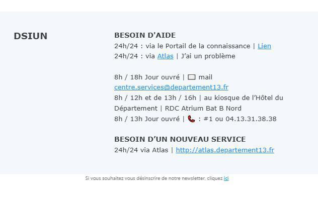 Escapade - Tickets culture - Ajout d'une plage horaire dédiée pour contacter le Centre de Services de la DSIUN