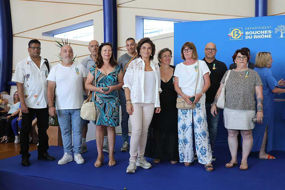 Cérémonie de remise des médailles d’honneur départementales / CD13