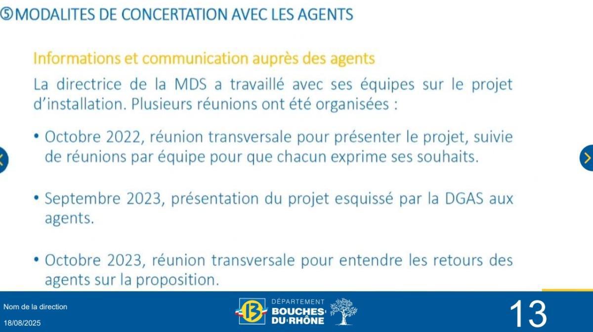 Retour sur la Délégation F3SCT - MDST Les Flamants dans le cadre des travaux de réaménagement in situ Retour sur la Délégation F3SCT - MDST Les Flamants dans le cadre des travaux de réaménagement in situ