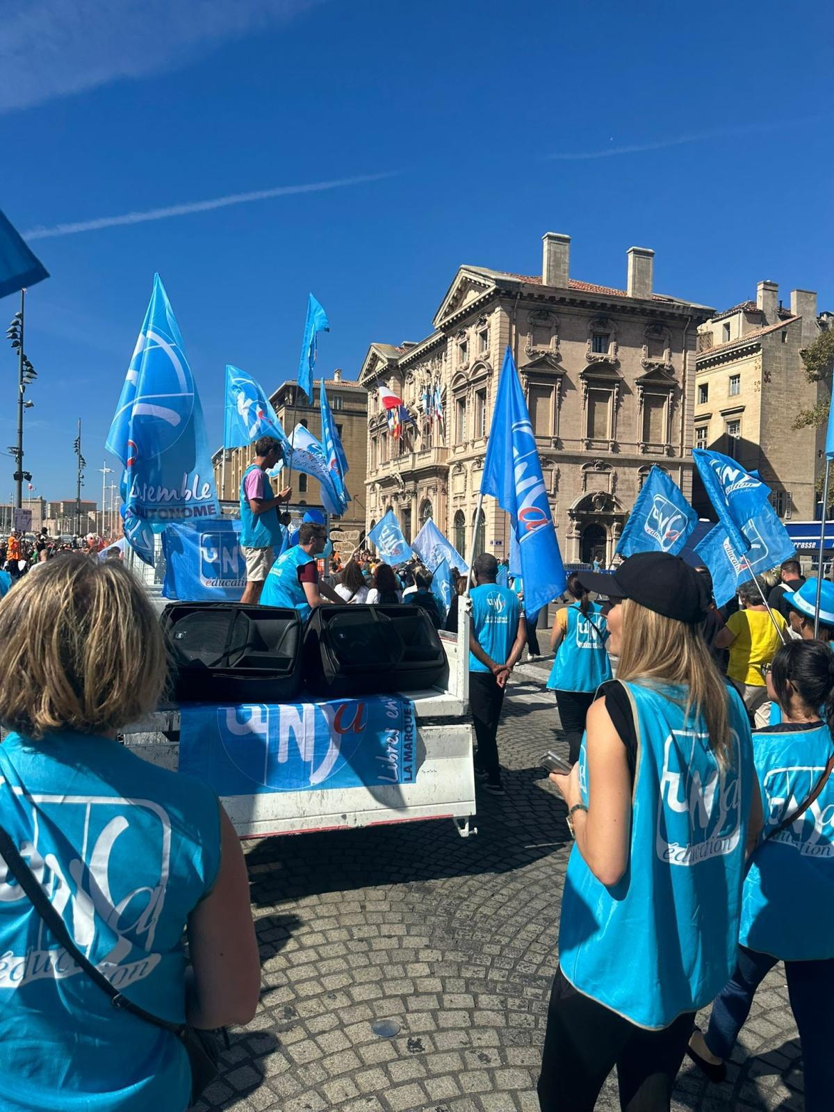 Grève le 18 septembre / RDV UNSA VIEUX PORT 10H30 / LES PHOTOS Grève le 18 septembre / RDV UNSA VIEUX PORT 10H30 / LES PHOTOS