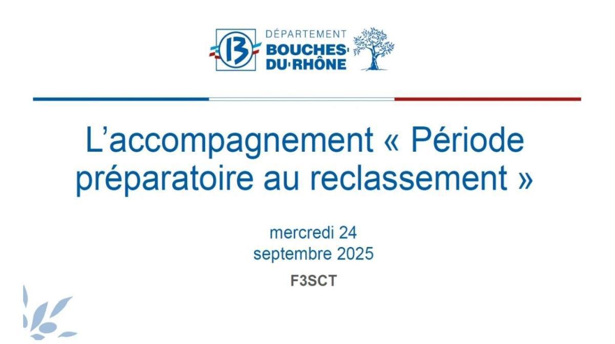 Retour su la délégation F3SCT - Accompagnement PPR du 24/09 à 15h30