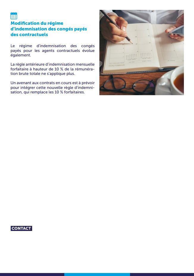 LE REPORT ET INDEMNISATION DES CONGÉS NON PRIS