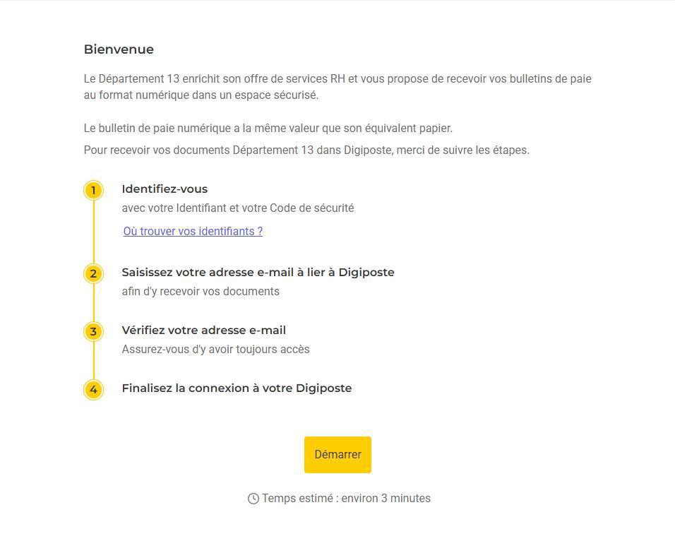 MODALITES D’ACTIVATION DU COFFRE-FORT NUMERIQUE DIGIPOSTE / CD13