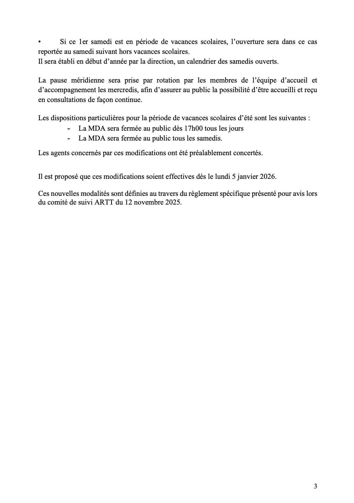 COMITE DE SUIVI ARTT 18 N0VEMBRE 2025 / REGIME SPECIFIQUE MAISON DE L'ADOLESCENT COMITE DE SUIVI ARTT 18 N0VEMBRE 2025 / REGIME SPECIFIQUE MAISON DE L'ADOLESCENT