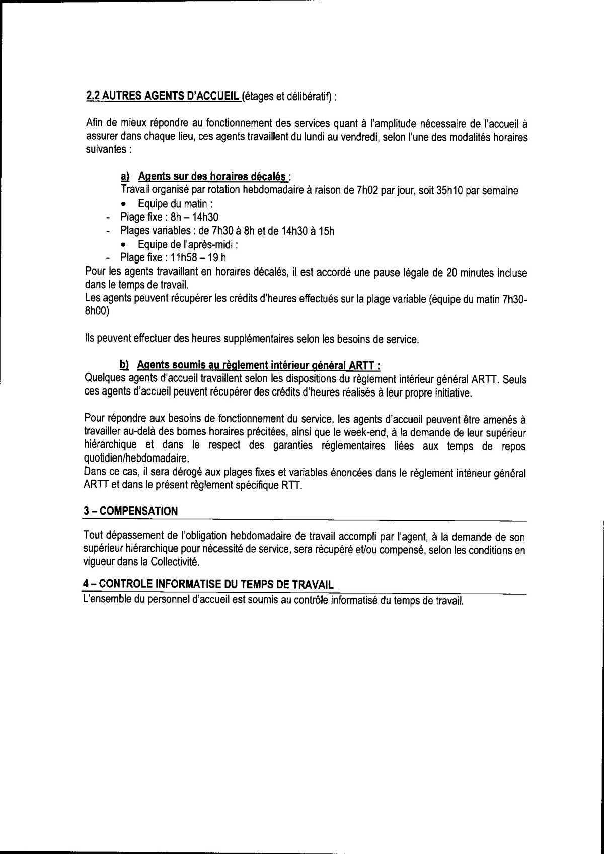 COMITE DE SUIVI ARTT 18 N0VEMBRE 2025 / REGIME SPECIFIQUE SCAM (AGENTS D'ACCUEIL)