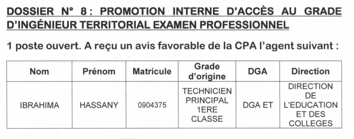 CATEGORIE A LES PROMUS DE LA CPA2026 ICI !