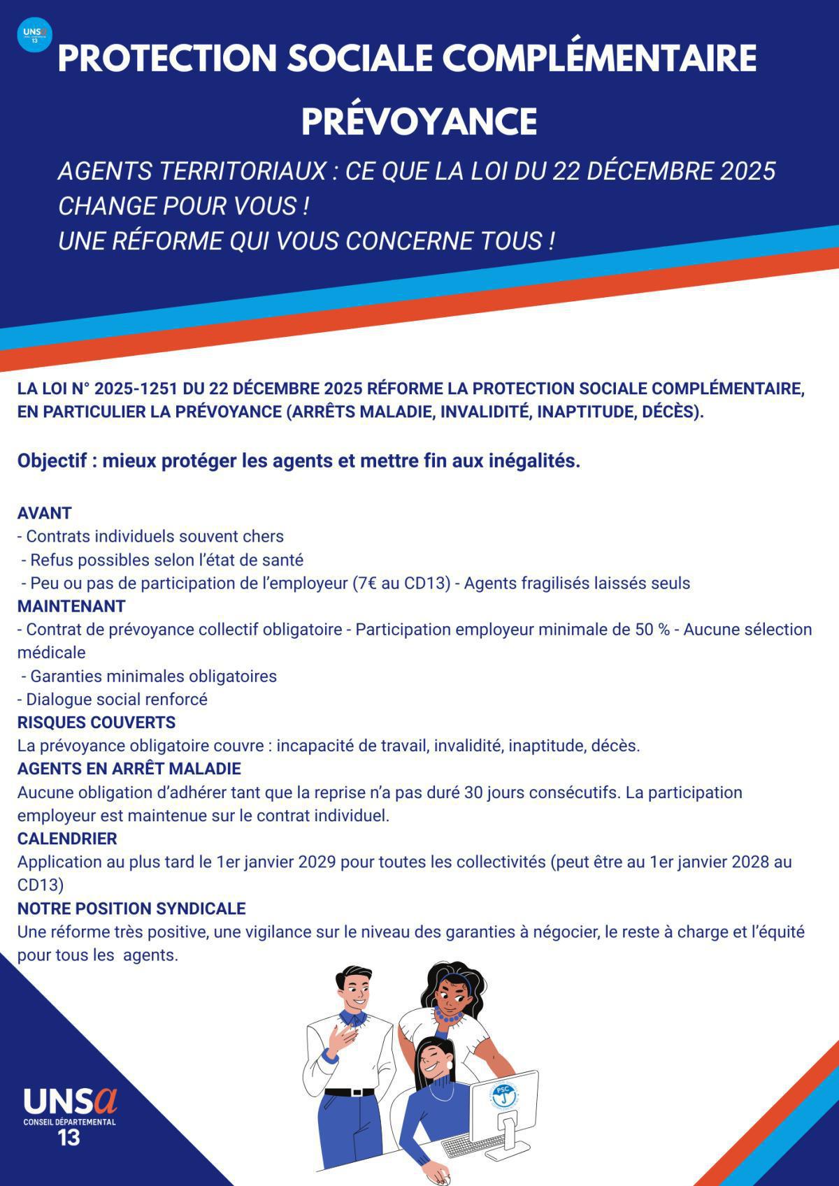 LOI no 2025-1251 du 22 décembre 2025 relative à la protection sociale complémentaire des agents publics territoriaux 