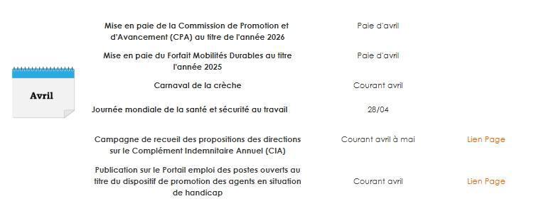 AGENDA RH 2026 / DRH / CD13