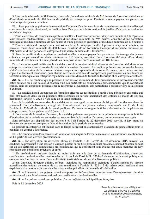 Intervenant éducatif petite enfance : une nouvelle certification qui interroge !