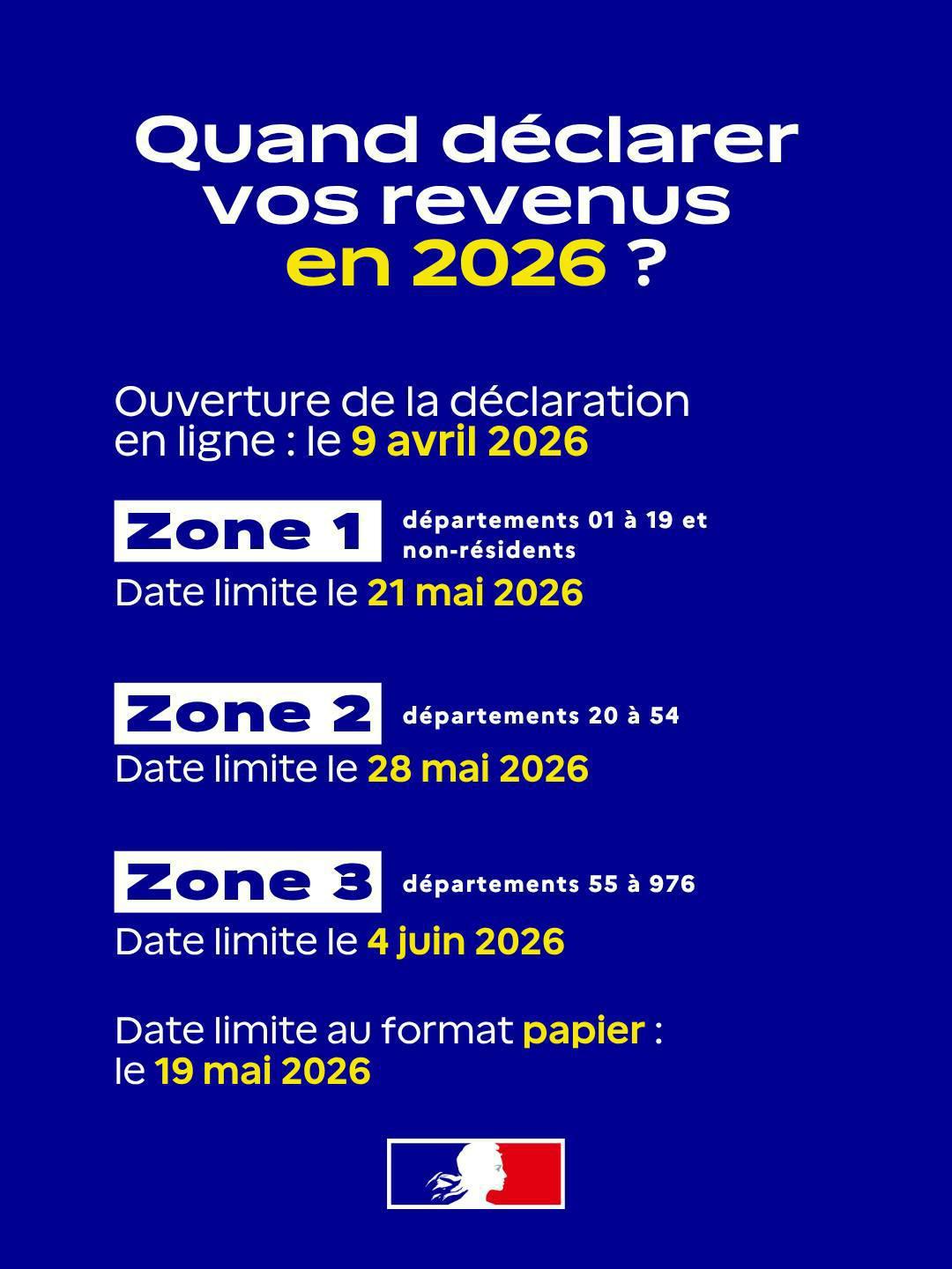 DECLARATION REVENUS 2026 / IMPOTS 2026