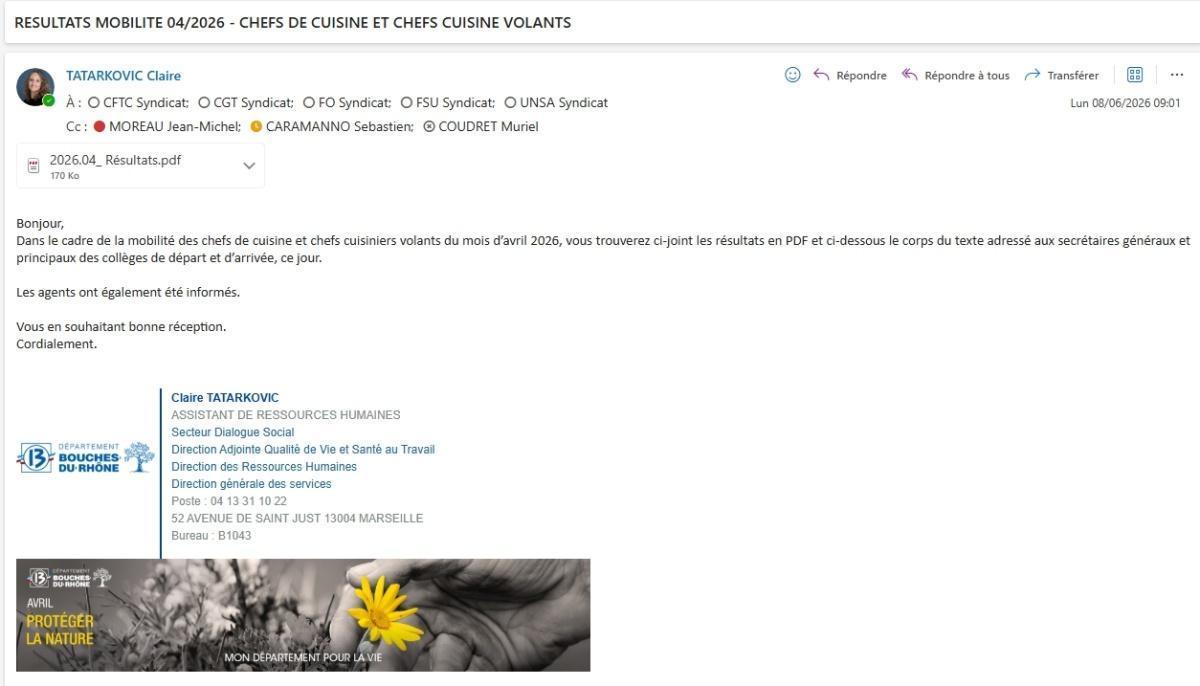 RESULTATS MOBILITE 04/2026 - CHEFS DE CUISINE ET CHEFS CUISINE VOLANTS / CD13
