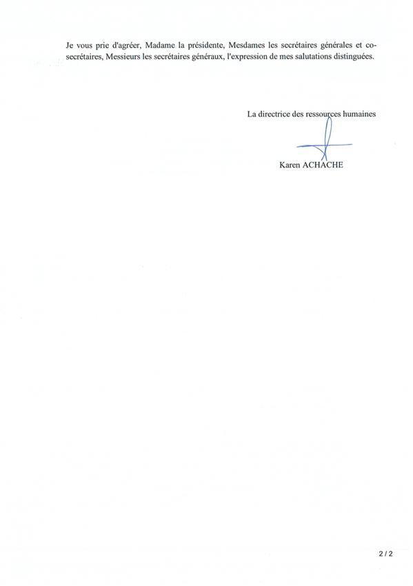 Note relative aux ASA pour fêtes religieuses mobiles / CD13
